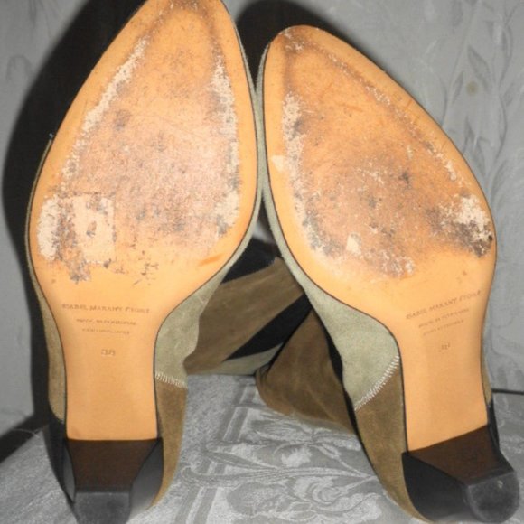 ISABEL MARANT ETOILE Patchwork Boots 38 7.5 $715 - Picture 6 of 7